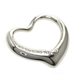 Tiffany Co Open Heart Pendant Silver
